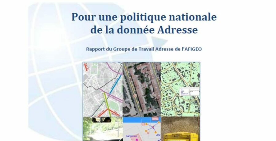 Visuel Afigéo - Rapport - Pour une politique nationale de la donnée Adresse