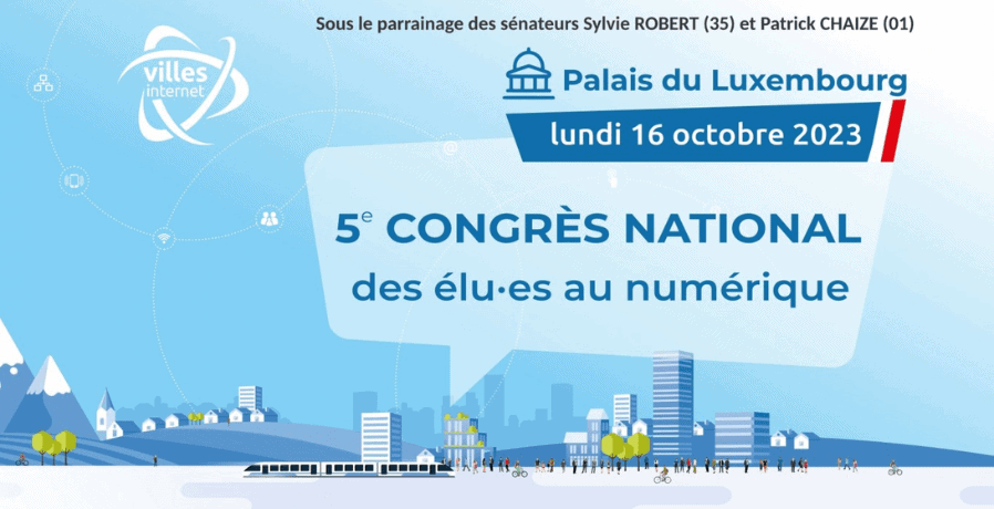 5ème Congrès national des élu·es au numérique