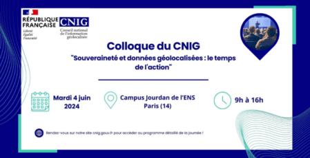 Colloque CNIG 2024