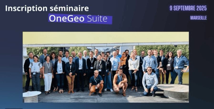 Séminaire OneGeo Suite