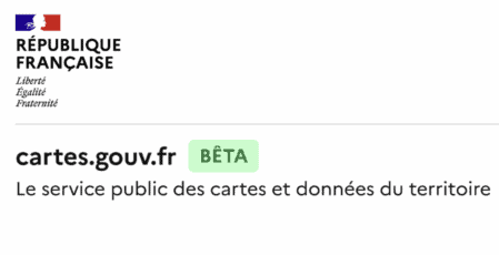 Cartes.gouv.fr SITE