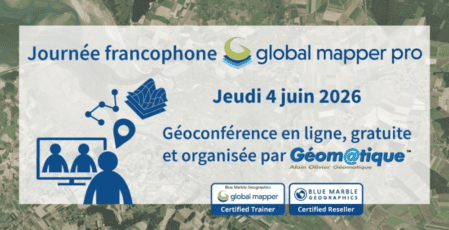 Journée Francophone de Global Mapper Pro SITE