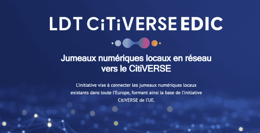 projet LDT CitiVERSE EDIC SITE